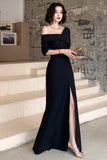 dressBlack Evening Dress Women's New Banquet Elegant Long Elegant Dress Evening Dress