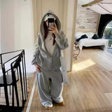 y2k Personalized Street Gray Casual Pants Couple Baggy Sweatpants Pants