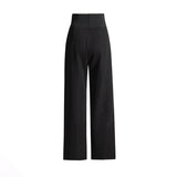 frat boy outfits Fashionable Casual Straight Pants Summer New Simple All-Match High Waist Slimming Long Wide Leg Pants for Women