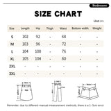 Ebbgo  Women Cargo Pants Vintage Baggy Wide Leg Sweatpants Y2K Denim Drawstring Streetwear High Waist Pockets Trousers Joggers Overalls