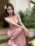 Ebbgo  Luxury Birthday Dresses Womens Clothing Korean Fashion Summer Dress Women 2024 Summer  Maxi Dress Kawaii Clothes Sexy Dress