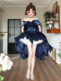 Ebbgo -  Lolita Dresses Summer  New Flower Wedding High-End Affordable Luxury Birthday Tube Top Little Dress Pettiskirt