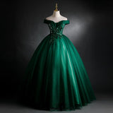 Ebbgo  -  Dinner dresses piano solo Quinceanera dress Green Pettiskirt dinner party Maxi evening gown H279