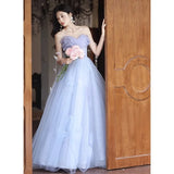 Ebbgo  -  Evening Dress Women's Banquet Super Fairy off-Shoulder Butterfly Dresses L0889