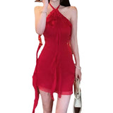 Ebbgo  Sexy Dress Vestidos De Noche Para Mu. Party Dresses Woman Vestidos Coreanos Kawaii Clothes New in Dresses Vestido Curto Summer