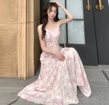 Ebbgo  Summer Elegant Beach Holiday Dress 2024 New Women Vintage Pearl Sweet Wedding Midi Lady Dress Female Princess Evening Long Dress