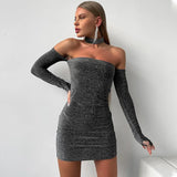 Ebbgo  Cocktail Dresses  Plus Size Women Clothing Night Club Outfits  2024 Luxury Birthday Dresses Womens Clothing Korean Roupas